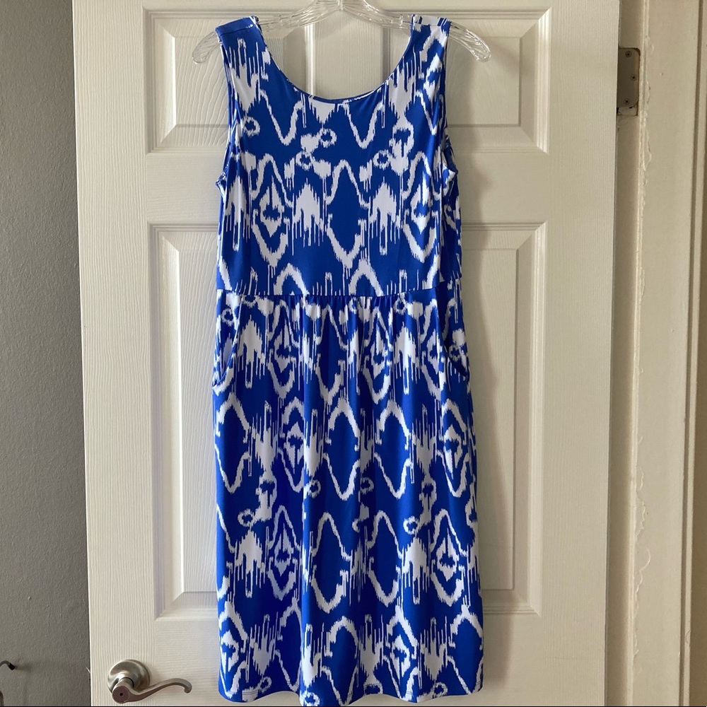 Ikat Jersey Dress